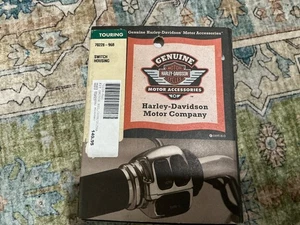 Harley Davidson Touring Chrome Handlebar Switch Housing Covers Set 70228-96B - Picture 1 of 5