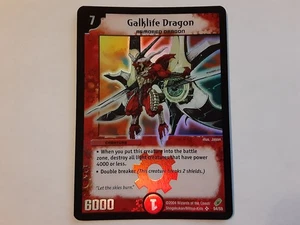 Duel Masters Galklife Dragon Super Rare DM04 S4/S5 MP *Read Desc.* - Picture 1 of 4