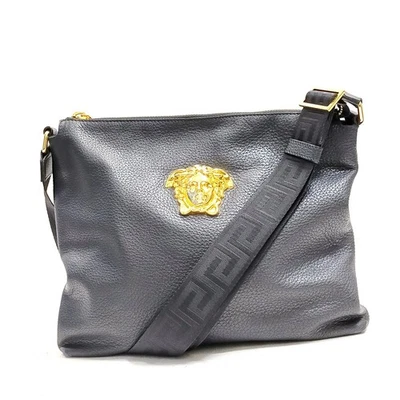 NO TARIFF VERSACE Crossbody bag Black Leather 4746712 - Image 1 of 4