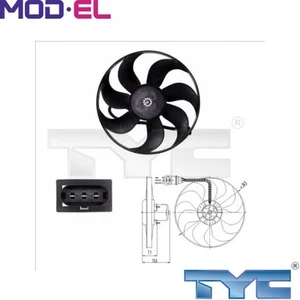 FAN RADIATOR 837-0003 FOR VW LUPO NEW/BEETLE/Convertible BORA POLO/IV/III 1.0L - Picture 1 of 6