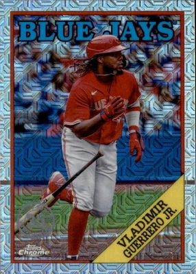 2023 Topps Series 1 - 1988 Topps Chrome Vladimir Guerrero Jr. #T88C-9 - Image 1 of 2