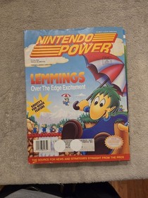 Nintendo Power #37 June 1992 Lemmings NES Vintage Magazine