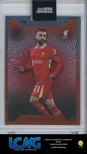 2025 Topps Total Fútbol UEFA Rojo/5 Liverpool FC Color Match - Mohamed Salah - Imagen 1 de 1