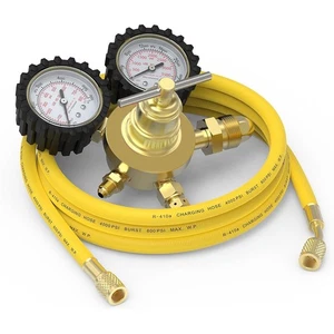 Nitrogen Regulator+Hose,0-800 PSI and 0-4000PSI Output Pressure,CGA5807090 - Bild 1 von 7