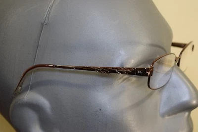 Óculos femininos Elizabeth Arden EA6037-1 aro completo 53 17 135 marrom - Imagem 1 de 4