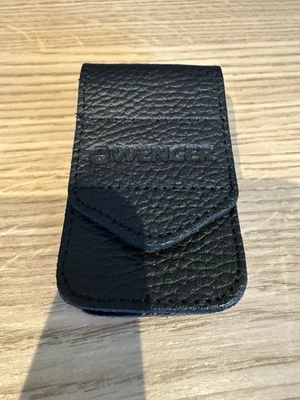 Raro Nuevo Original Bergeon Wenger Minathor Estuche de Cuero Foto 1 de 3