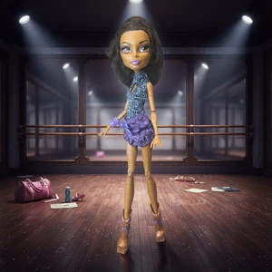 MONSTER HIGH Y0432 CLASSE DI DANZA - ROBECCA STEAM / MATTEL 2012 - Foto 1 di 2