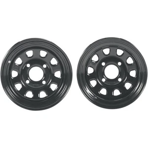 ITP 0231-0021 1222859014B Delta Steel Wheel rear - black - 12x7 - 4/110 - 2+5 - Picture 1 of 1