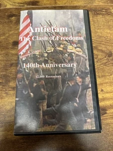 VHS "Antietam: The Clash of Freedoms: 140th Anniversary Reenactment" 2002 - Imagen 1 de 3