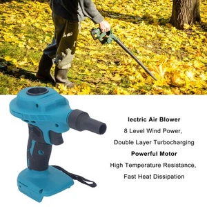 Electric Leaf Blower Electric Air Duster Portable Air Blower With 2 Nozzles - Afbeelding 1 van 12