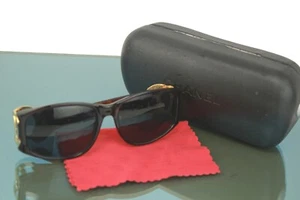 Chanel CC Tortoiseshell Sunglasses Eyewear Women's Accessories Brown Used Italy - Picture 1 of 21