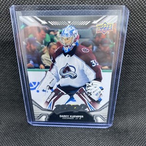 2022-23 UD MVP Silver Script Darcy Kuemper 166 Avalanche 