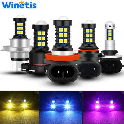 Bright 3030 LED Fog Driving Light Bulbs DRL H1 H3 H7 H11 9005 9140 9006 880 881 - Image 1 of 4