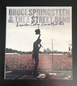Bruce Springsteen & The E Street Band CD Case London Calling Live in Hyde Park - Imagen 1 de 4
