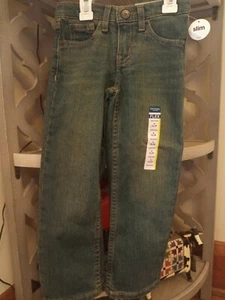 Boys Size 4 straight Slim Arizona Blue Jeans - Picture 1 of 4