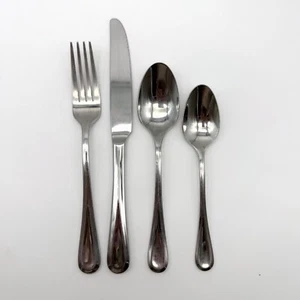25pc. Laurel Hampton Forge HF Signature Stainless Flatware 18/10 Vietnam - Picture 1 of 12