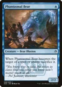 PHANTASMAL BEAR X 4 N/M- MASTERS 25 MAGIC THE GATHERING - Picture 1 of 1