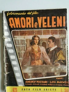 FOTOROMANZO DEL FILM - AMORI E VELENI CON AMEDEO NAZZARI REGIA G. SIMONETTI 1954 - Picture 1 of 5