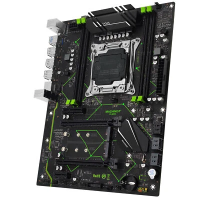 X99 LGA 2011-3 Motherboard for E5 V3 V4 Series CPU DDR4 PS/2 USB 3.0 Dual NVME - Image 1 of 4