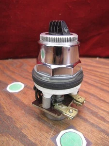 Interruptor selector de velocidad giratorio vintage - Imagen 1 de 4