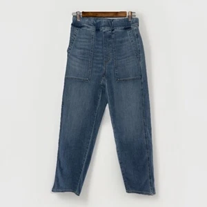 Madewell Womens Jeans Pull On Relaxed Light Wash Slouchy Utility High Rise XS - Picture 1 of 18