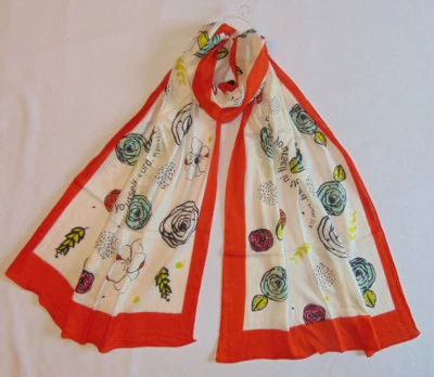 Carpentree Christian Women's Scripture Scarf, Bible Verse Prayer, Viscose Cloth - Image 1 of 2