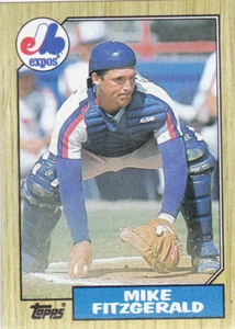 1987 TOPPS..MIKE FITZGERALD..CARD # 212..EXPOS..FREE COMBINED SHIPPING - Bild 1 von 1