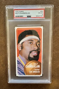1970 Topps #50 HOFer Wilt Chamberlain Los Angeles Lakers PSA 4 VG-EX SHARP - Bild 1 von 2