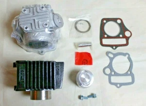 Honda C90 XR90 CRF90 90cc Top End Rebuild Kit Cylinder Head Piston Kveldwulf - Picture 1 of 8