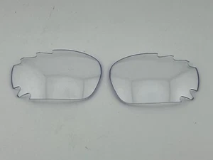 New Oakley Racing Jacket Jawbone Sunglasses Replacement Vented Clear Lens - Picture 1 of 1