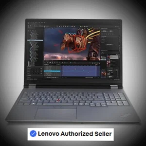 🎇Lenovo ThinkPad P16 Gen 2 Intel Laptop, 16" i9-13950HX vPro® 4TB 128 GB M2 UHD - Picture 1 of 8