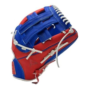 Anarchy Kip Leder Premium Softball Feldhandschuh - AFG002 (rot/royal) - Bild 1 von 7