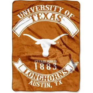 Texas Longhorns Plüschdecke, 60”x80” - warm & weich - Bild 1 von 1