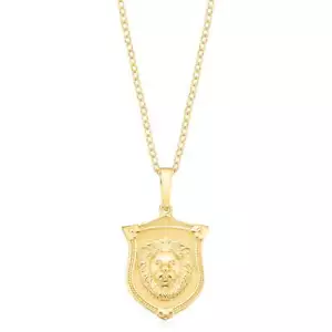 9ct Yellow Gold Tiger Pendant - Picture 1 of 1