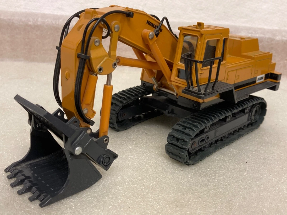 Komatsu Excavator Vintage Manufacture Diecast Construction