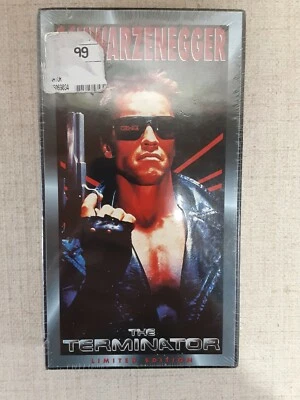 The Terminator (VHS, 1998, Limited Edition) RARE NEW FACTORY SEALED - Image 1 of 4