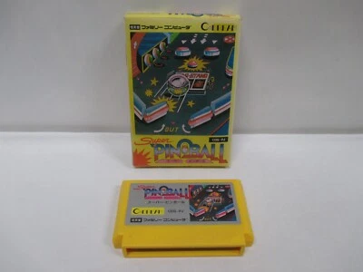 NES -- Super Pinball -- Fake box. Famicom, JAPAN Game. 10290 - Image 1 of 4