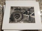 Black And White matted picture ready to frame.  $12.48 unique, vintage look 