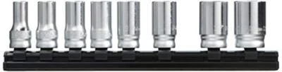 Koken RS3300XZ/8 3/8 Inch Semi Deep Socket Wrench Set of 8 Pieces NEW from Japan - Image 1 of 2