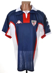 CAMISETA DE FUTBOL VISITANTE ATLÉTICO BILBAO 1998/1999 KAPPA L - Imagen 1 de 8