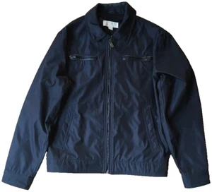 Michael Kors Zip Front Windbreaker Jacket, Black, M - Picture 1 of 5