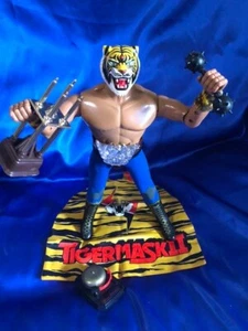 Jeu de figurines POPY Tiger Mask champion II rare 1977 vintage avec boite occ... - Picture 1 of 8