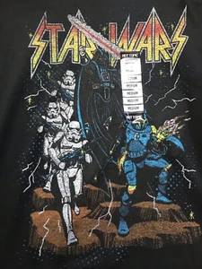 Star Wars Darth Vader Storm Trooper T-Shirt Black, Size Medium, New W/Tags - Picture 1 of 8
