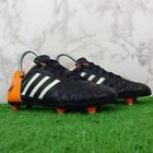 Adidas Football Boots 3 Kids Black 11 Questra Soft Ground Studs Trainers Shoes