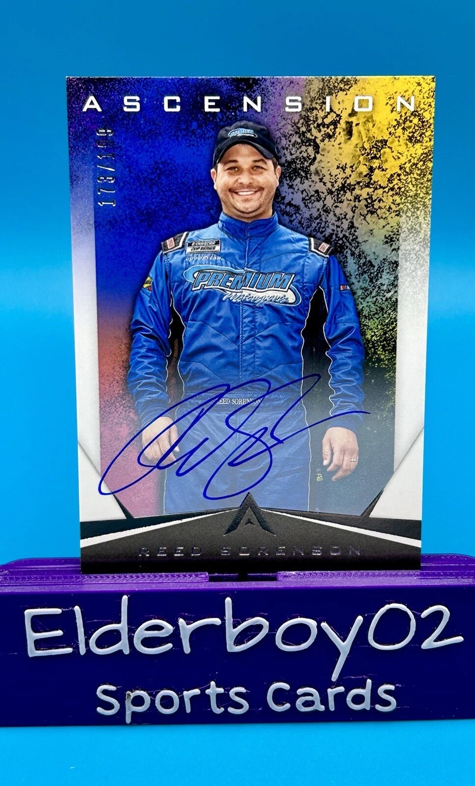 Reed Sorenson /199 Auto Ascension 2020 Panini Chronicles Racing Nascar