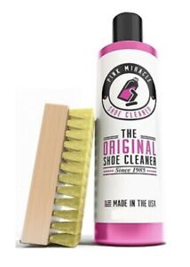 Pink Miracle Shoe Cleaner Kit Bottle Fabric Cleaner for Leather, Whites, Shoes