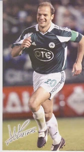 AUTOGRAMMKARTE / AUTOGRAPHCARD Angelos Basinas Panathinaikos 2004/2005 - Imagen 1 de 1