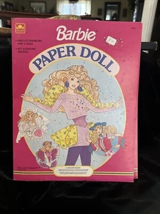 Barbie Paper Doll Vintage Book 1990 - Picture 1 of 8