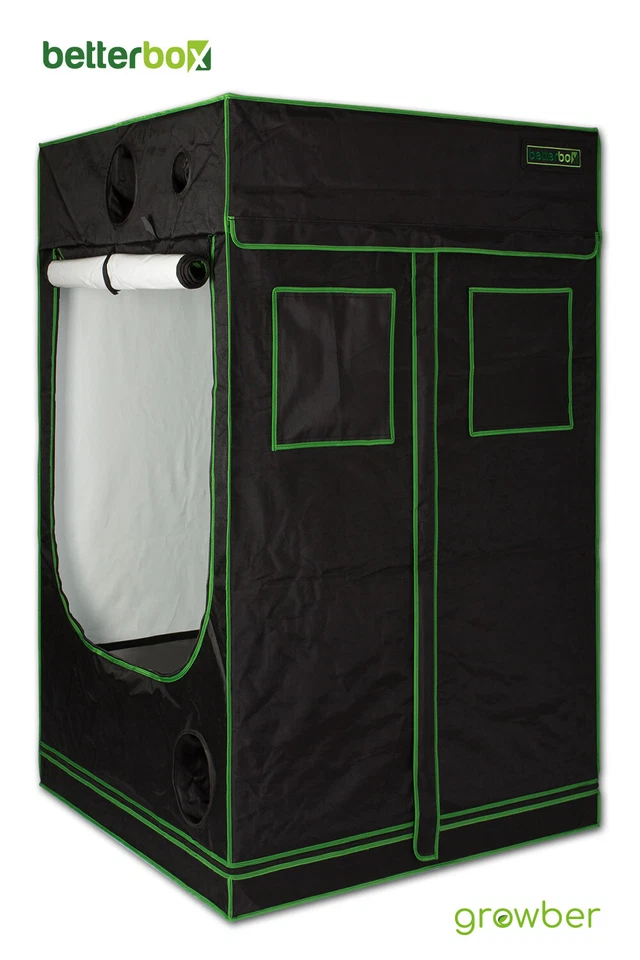 Betterbox 2.0 Growbox | Growzelt | lichtdicht | Profi Indoor Zelt 180cm/1,44 m², - Bild 1 von 4