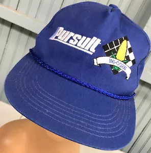 Pursuit IMI Corn Sales Farming Strapback Baseball Cap Mütze blau - Bild 1 von 5